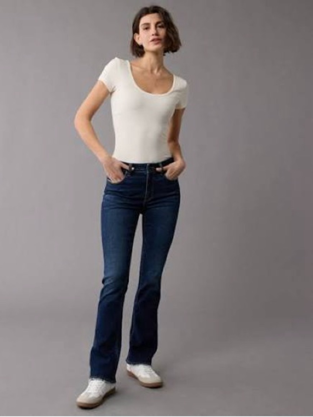 AE Next Level High Waisted Skinny Kick Jean
